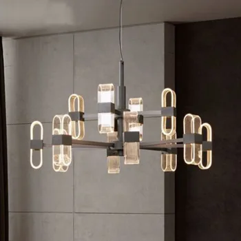 Креативни полилеи за хол пост модерен минималистичен дизайнер личност спалня светлина луксозен модел стая лампи 2
