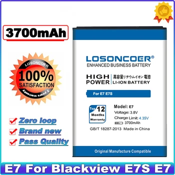 LOSONCOER E7 3700mAh За Blackview E7 E7S батерия за мобилен телефон с висок капацитет~В наличност