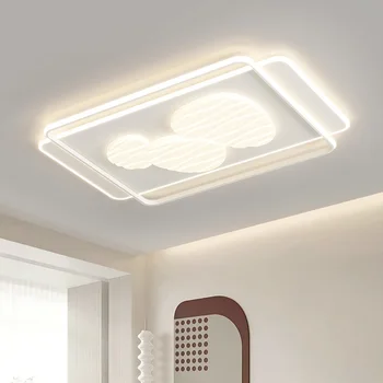 Модерни светодиодни таванни светлини Лъскава лампа за окачване за хол Кухня Спалня Начало Вътрешен декор Осветителни тела 0
