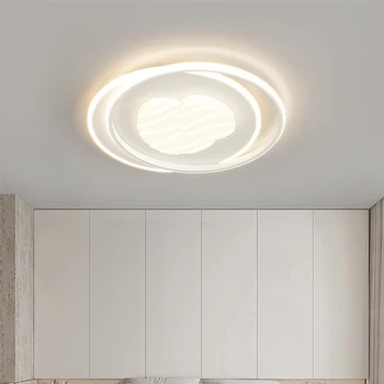 Модерни светодиодни таванни светлини Лъскава лампа за окачване за хол Кухня Спалня Начало Вътрешен декор Осветителни тела 1