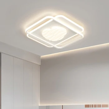 Модерни светодиодни таванни светлини Лъскава лампа за окачване за хол Кухня Спалня Начало Вътрешен декор Осветителни тела 2