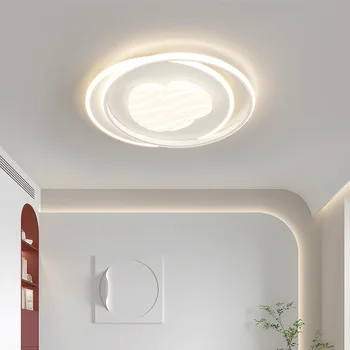 Модерни светодиодни таванни светлини Лъскава лампа за окачване за хол Кухня Спалня Начало Вътрешен декор Осветителни тела 4