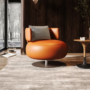 Трапезария суета офис хол столове Nordic Pu кожа модерен хол столове дизайнер уникален Silla дома мебели D