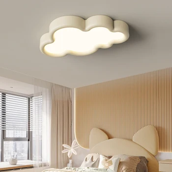 Nordic Личност Проста LED таванна светлина Начало Бял облак декор за балкон спалня проучване хол пътека хотел ярка лампа 3