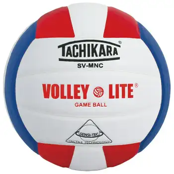 Volley-Lite волейбол, червено, бяло и синьо