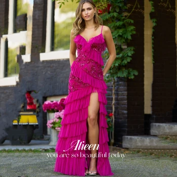 Aileen рокли за абитуриентски рокли жени пластове елегантен гост сватбена рокля парти вечер елегантен лукс знаменитост прашка русалка