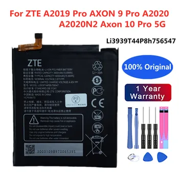 оригинален 4000mAh Li3939T44P8h756547 батерия за ZTE A2019 Pro AXON 9 Pro A2020 A2020N2 Axon 10 Pro 5G телефон подмяна батерия