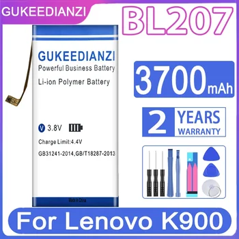 GUKEEDIANZI BL207 BL 207 3700mAh Резервна батерия за Lenovo K900 K 900 Batteria + безплатни инструменти
