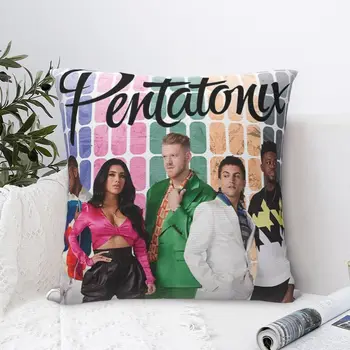 Pentatonix плакат възглавница случай възглавница покритие на диван с цип възглавница покритие възглавница случай бял