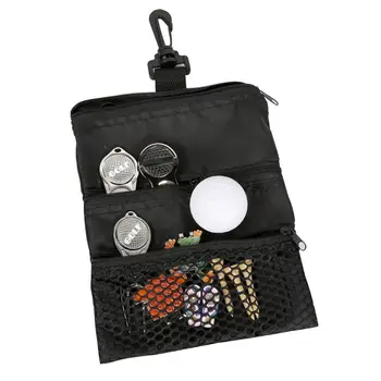 Golf Ball Tee Cloth Bag Консумативи Аксесоари Golf Tack чанта Голф топка чанти държач Mesh торбичка за съхранение за обучение на открито 0
