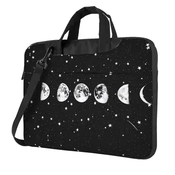 полумесец Луна лаптоп чанта Звездна полунощ преносима куфарче чанта 13 14 15 15.6 Бизнес за Macbook Air HP Huawei компютърна торбичка