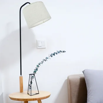 Модерен абажур деликатен капак на настолна лампа декоративна ленена лампа декорация 3
