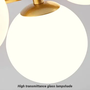 Nordic трапезни маси висулка лампа за ресторант хол център маса кухня полилей дома декор блясък осветително тяло 4