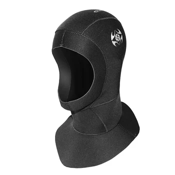 2023 Нова 3MM неопренова шапка за глава за гмуркане Водолазна топла водоустойчива маска Шапка за врата на цялото лице Подводна ловна плувна шапка