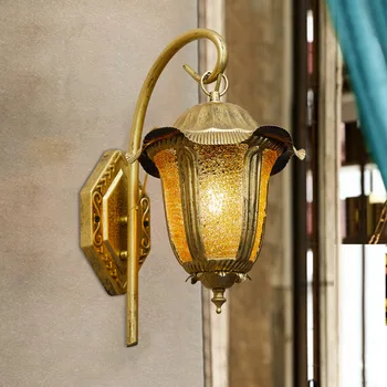 OUFULA модерен стил стена лампа вътре творческа простота sconce LED светлина декор за дома спалня нощно легло