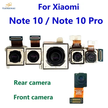 Оригинална предна задна камера за Xiaomi Mi Note 10 Note10 Pro модул за основна камера Flex кабел резервни части