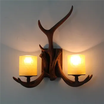 WPD модерни рога стена sconce осветление вътрешен творчески нощни Led лампа за дома живот спалня веранда декор 1
