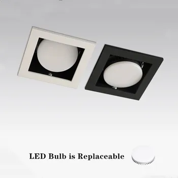 Вградено LED осветление със сменяема таванна лампа Gx5.3 крушка 7W 9W 12W спот светлина за всекидневна спалня