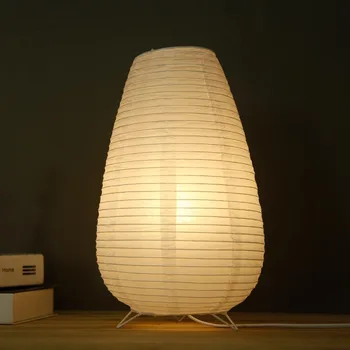 Xuan Хартиена лампа Led настолна лампа Всекидневна Спалня Нощно шкафче Проучване Хотел Арт Творчество Ретро Арт Дизайн Декоративна настолна лампа