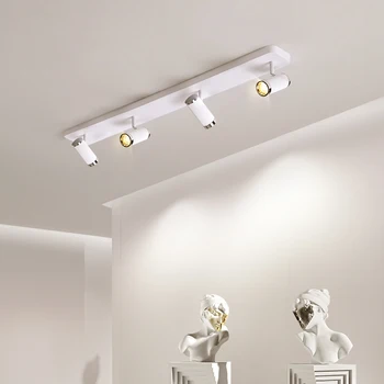 Модерни светодиодни полилеи 80CM Таванно монтирано полилейно осветление за хол Трапезария Кухня Спалня Коридор Пътека Лампи 0