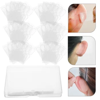 60pcs Elf Ear Veneer Вертикални ушни стикери Стикери за корекция на ушите