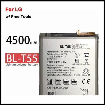  Нова 4500mAh BL-T55 батерия за LG Velvet 2 Pro резервни батерии + инструменти
