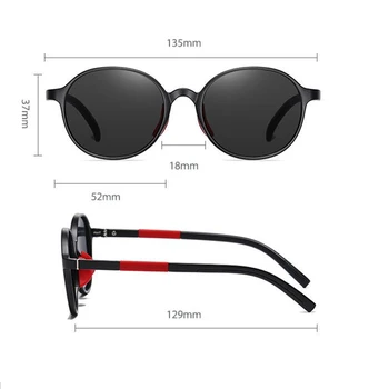 TR90 Овални поляризирани късогледство Слънчеви очила Boy Gild Fashion Teenagers Student Prescription слънчеви очила за деца -0.5 -0.75 до -6 1