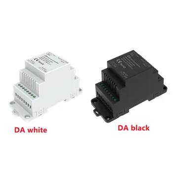  DA 12-36V 2 канала DMX сигнал усилвател декодер, използван за усилване, разпространение и изолиране на оборудване за светлинна система Разширяване на разстоянието 0