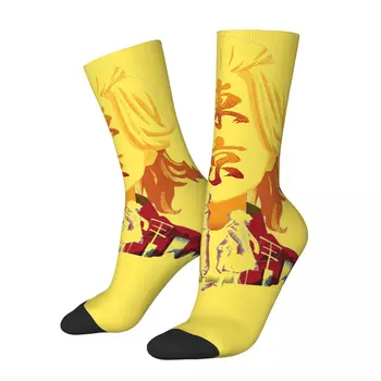 Хип-хоп Винтидж банда Луди Мъжки компресионни чорапи Унисекс Токио Отмъстителите Дифузна кръв Harajuku модел отпечатани екипажа чорап