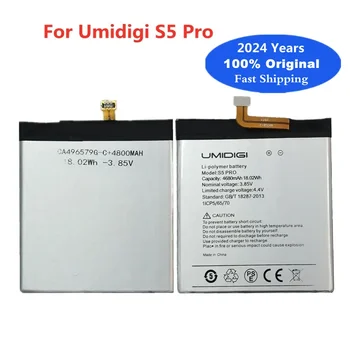 2024 години Нова 100% оригинална UMI батерия за UMIDIGI S5 Pro S5Pro Bateria 4680mAh батерия за мобилен телефон Batteria Batterie 0