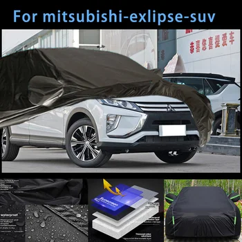 За mitsubishi-exlipse-suv Външна защита Пълна автомобилна покривка Снежна покривка Сенник Водоустойчив прахоустойчив екстериор Аксесоари за кола